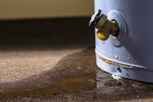 Water damage restoration process in California City, CA
